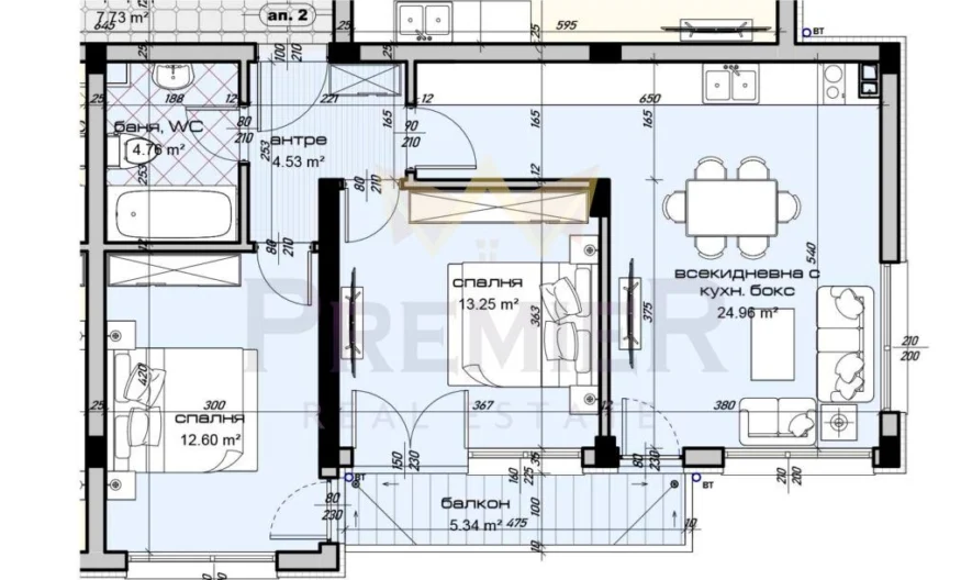 Жилищна сграда кв. Виница – Червена сграда -  - снимка 6 - Имоти Премиер