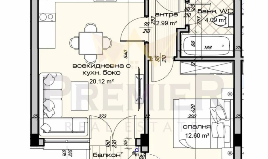Жилищна сграда кв. Виница – Червена сграда -  - снимка 9 - Имоти Премиер