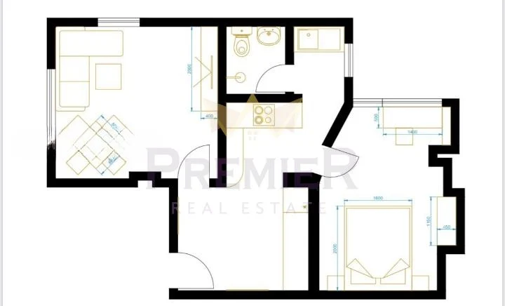 Zweizimmerwohnung im Zentrum -  - snimka 2 - Imoti Premier