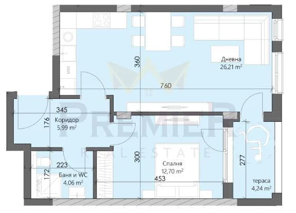 Immobilienagentur - Imoti Premier - imot - 1227304, Preis: 112910 EUR