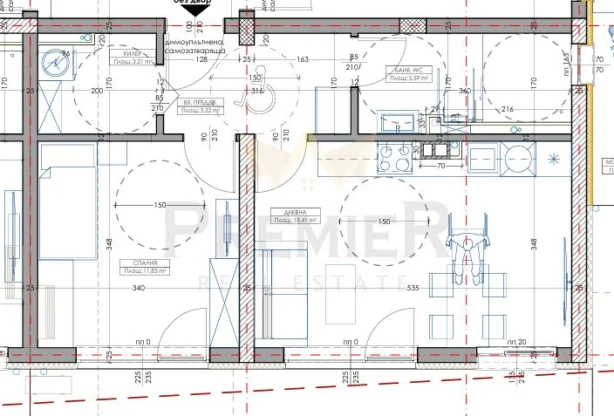 Immobilienagentur - Imoti Premier - imot - 1062308, Preis: 93708 EUR