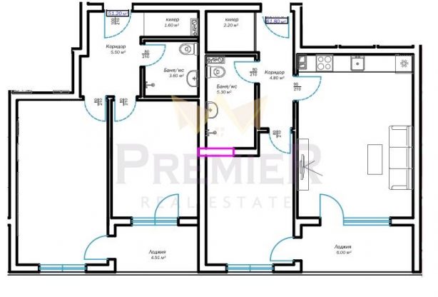 Агенция за недвижими имоти - Имоти Премиер - имот - 1016297, Цена: 179000 EUR