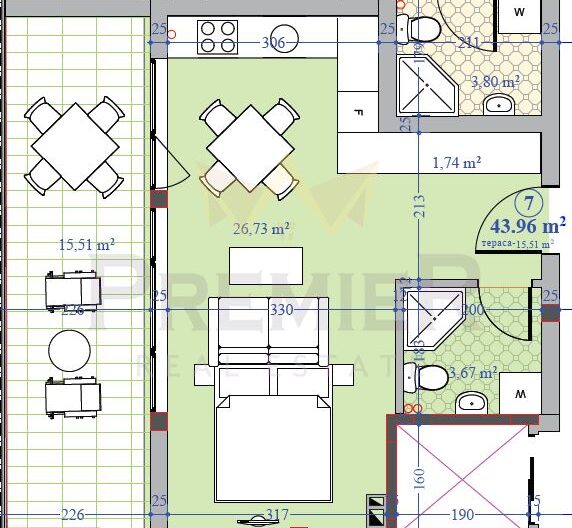 Агенция за недвижими имоти - Имоти Премиер - имот - 1105936, Цена: 68500 EUR