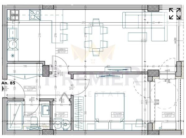 Агенция за недвижими имоти - Имоти Премиер - имот - 1086872, Цена: 116000 EUR