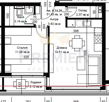 Агенция за недвижими имоти - Имоти Премиер - имот - 1107296, Цена: 107496 EUR