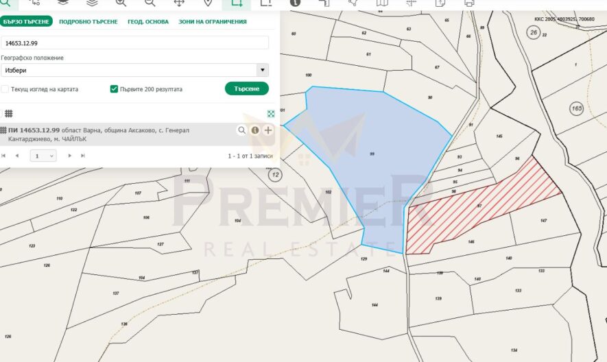 Агенция за недвижими имоти - Имоти Премиер - имот - 1107002, Цена: 58000 EUR