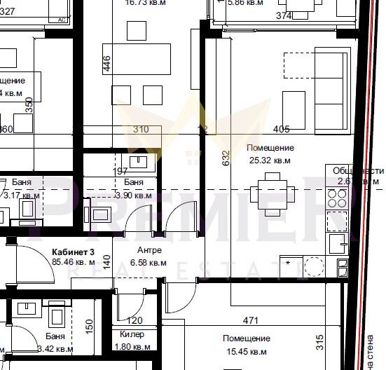 Агенция за недвижими имоти - Имоти Премиер - имот - 1107242, Цена: 181512 EUR