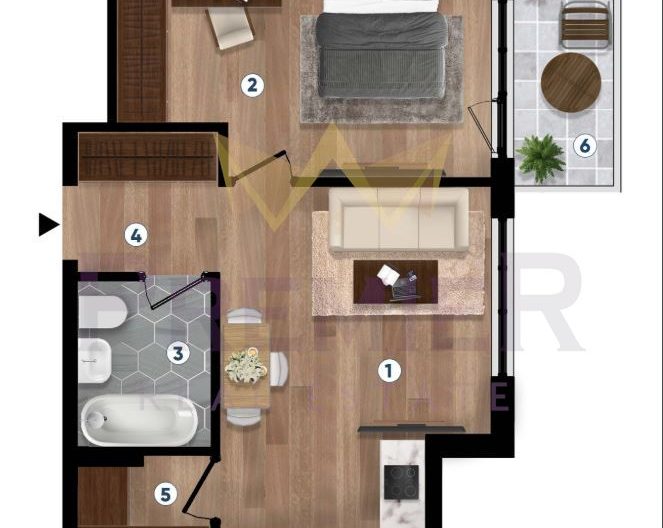 Агенция за недвижими имоти - Имоти Премиер - имот - 972541, Цена: 86020 EUR