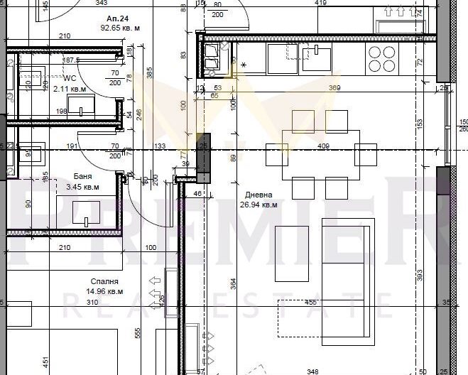 Агенция за недвижими имоти - Имоти Премиер - имот - 1093941, Цена: 173002 EUR