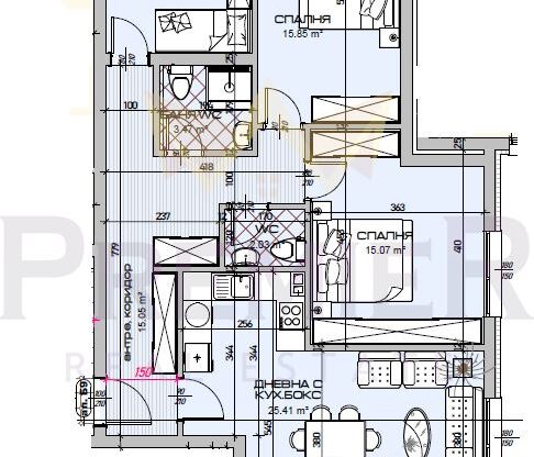 Агенция за недвижими имоти - Имоти Премиер - имот - 1055527, Цена: 196220 EUR