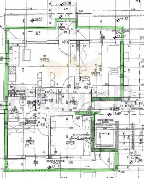 Четиристайни апартаменти Варна - 2 - Четиристаен апартамент за продажба във Виница