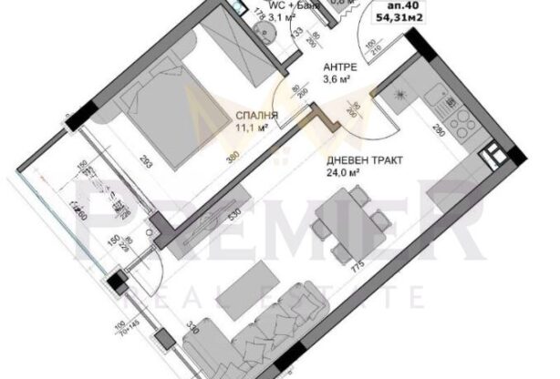 Агенция за недвижими имоти - Имоти Премиер - имот - 1030306, Цена: 103000 EUR