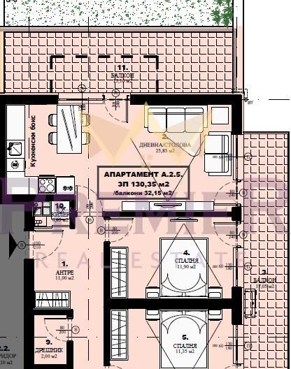 Агенция за недвижими имоти - Имоти Премиер - имот - 1042655, Цена: 273600 EUR