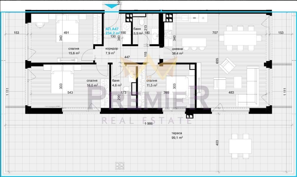 Четиристаен апартамент, кв.Аспарухово - ИМОТИ ПРЕМИЕР - Агенция за недвижими имоти