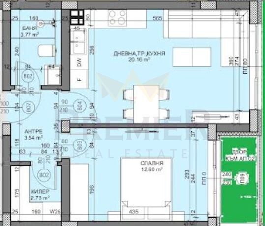 Агенция за недвижими имоти - Имоти Премиер - имот - 1086988, Цена: 116900 EUR