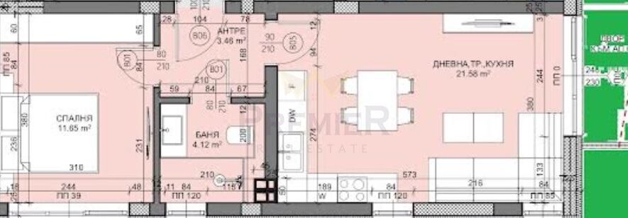 Агенция за недвижими имоти - Имоти Премиер - имот - 1086991, Цена: 117000 EUR
