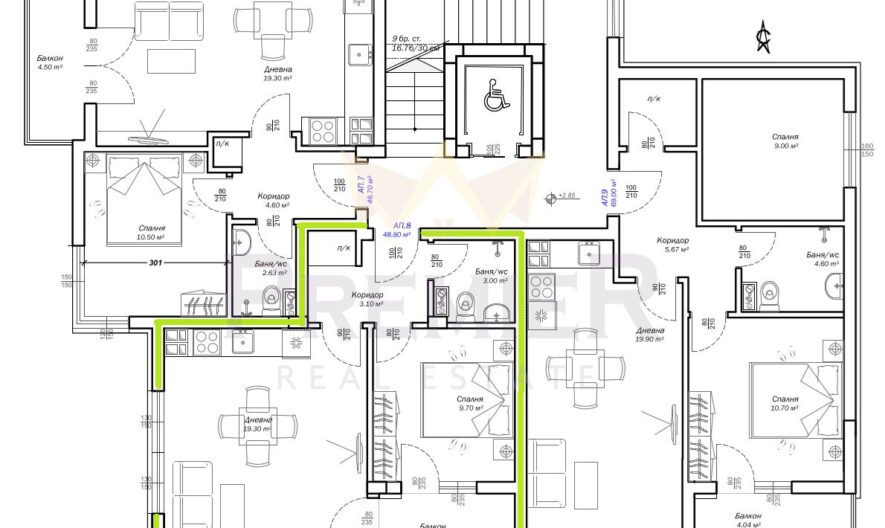 ДВУСТАЕН АПАРТАМЕНТ пред акт 16, м-т Пчелина -  - снимка 18 - Имоти Премиер