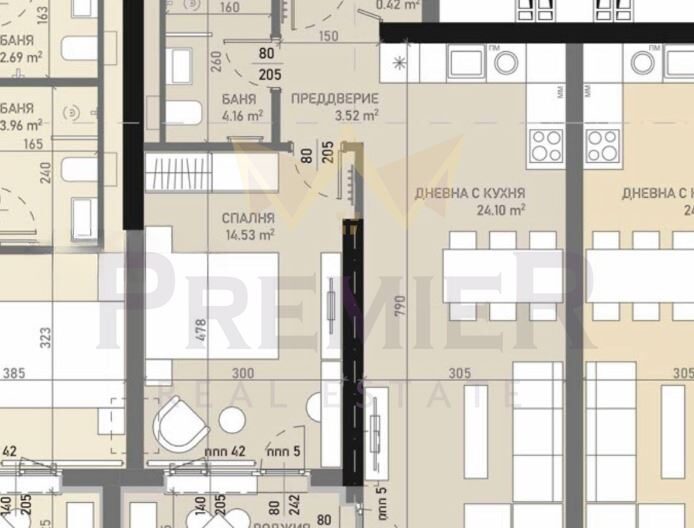 Агенция за недвижими имоти - Имоти Премиер - имот - 1051434, Цена: 170400 EUR