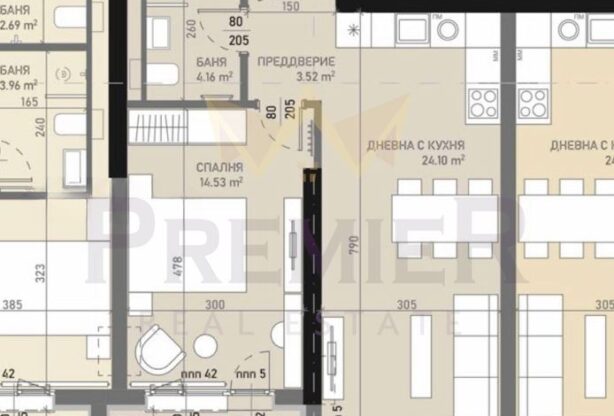 Агенция за недвижими имоти - Имоти Премиер - имот - 1051434, Цена: 170400 EUR