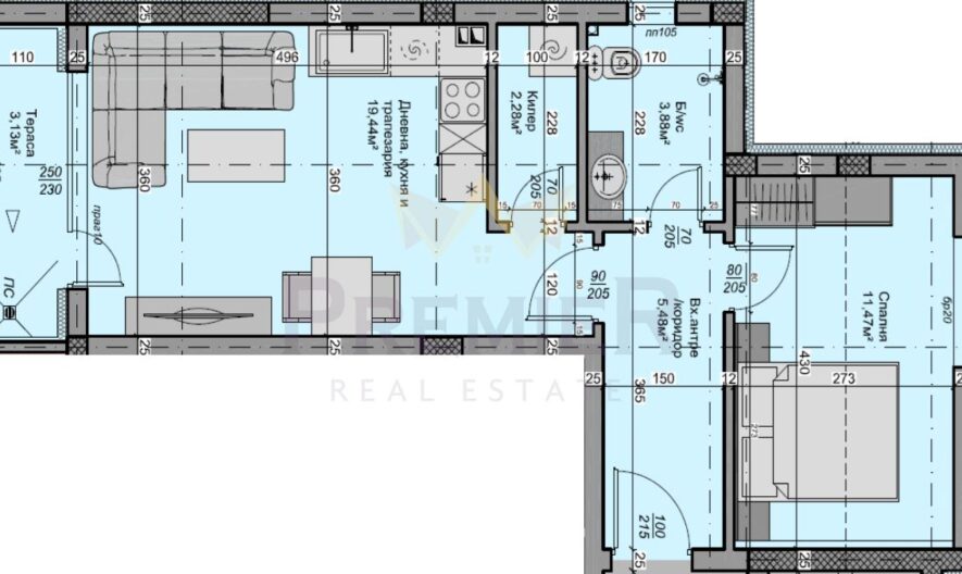 Двустаен апартамент в новосторяща се сграда в к.к Чайка- Ален Мак -  - снимка 3 - Имоти Премиер