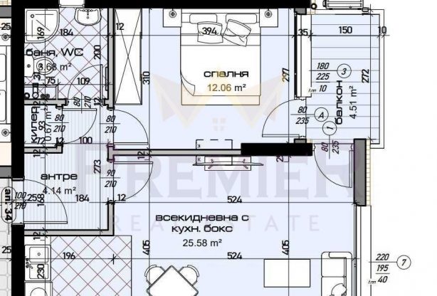 Агенция за недвижими имоти - Имоти Премиер - имот - 1030290, Цена: 108780 EUR
