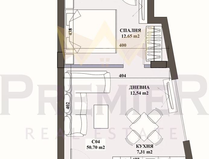 Агенция за недвижими имоти - Имоти Премиер - имот - 1049908, Цена: 143000 EUR