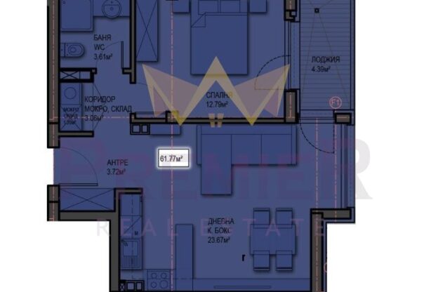 Агенция за недвижими имоти - Имоти Премиер - имот - 1053059, Цена: 168660 EUR
