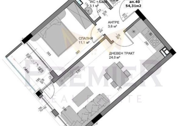 Агенция за недвижими имоти - Имоти Премиер - имот - 1030306, Цена: 98000 EUR