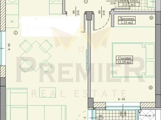 Агенция за недвижими имоти - Имоти Премиер - имот - 1055000, Цена: 103000 EUR