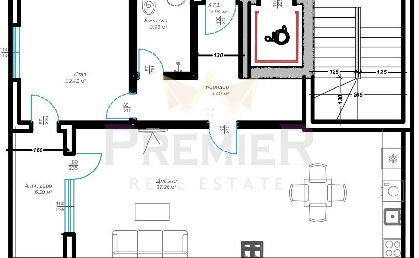 Агенция за недвижими имоти - Имоти Премиер - имот - 1051413, Цена: 67500 EUR