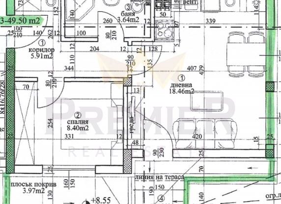 Агенция за недвижими имоти - Имоти Премиер - имот - 1087130, Цена: 108986 EUR