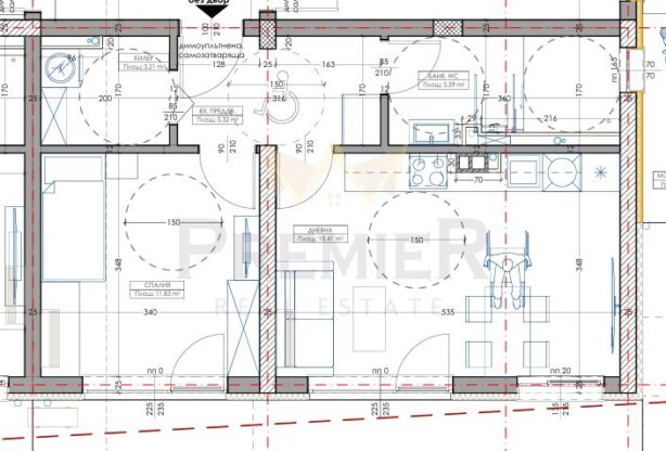 Агенция за недвижими имоти - Имоти Премиер - имот - 1062308, Цена: 93708 EUR