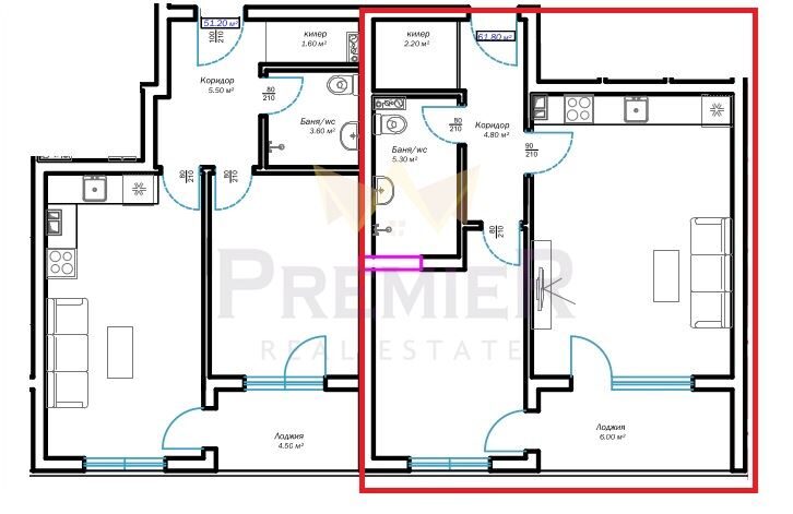 Двустаен с Паркомясто - - снимка 3 - Имоти Премиер
