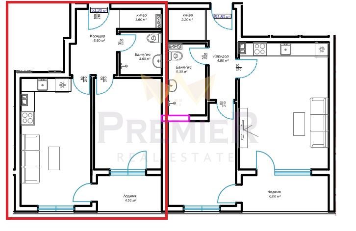 Агенция за недвижими имоти - Имоти Премиер - имот - 1015895, Цена: 84500 EUR