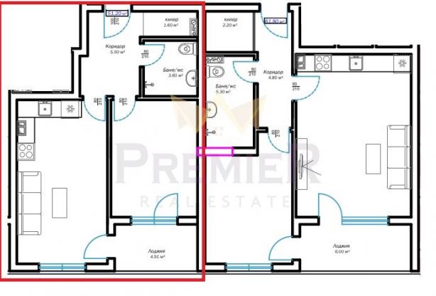 Агенция за недвижими имоти - Имоти Премиер - имот - 1015895, Цена: 84500 EUR