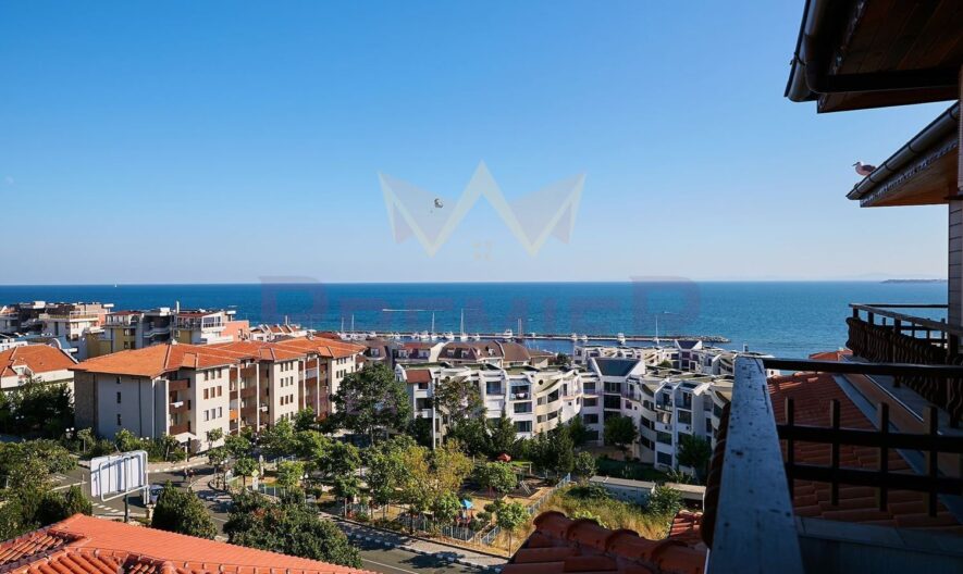 Луксозен тристаен апартамент на две нива с гледка към морето в Свети Влас -  - снимка 3 - Имоти Премиер