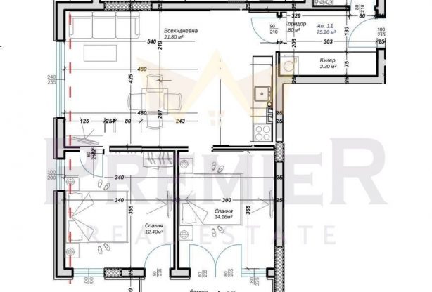 Агенция за недвижими имоти - Имоти Премиер - имот - 1028536, Цена: 165000 EUR