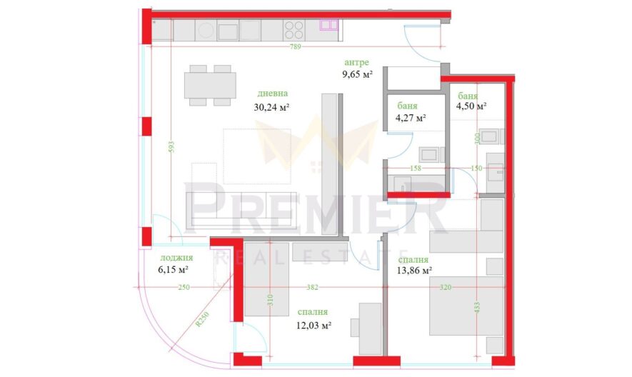 Агенция за недвижими имоти - Имоти Премиер - имот - 1079088, Цена: 230000 EUR