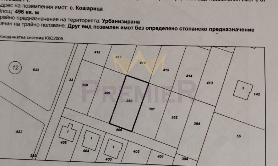 Агенция за недвижими имоти - Имоти Премиер - имот - 1077342, Цена: 32000 EUR