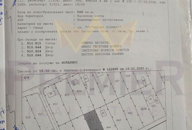 Агенция за недвижими имоти - Имоти Премиер - имот - 1075836, Цена: 83000 EUR