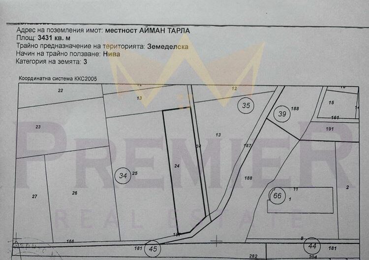 Продава Парцел в Град Игнатиево -  - снимка 4 - Имоти Премиер