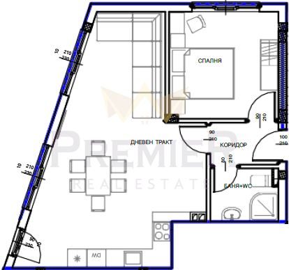 Агенция за недвижими имоти - Имоти Премиер - имот - 809511, Цена: 79200 EUR