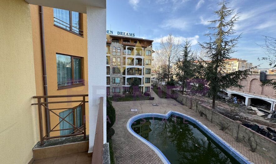 Просторен двустаен апартамент в Golden Dreams, Слънчев Бряг – 350 м от плажа -  - снимка 11 - Имоти Премиер