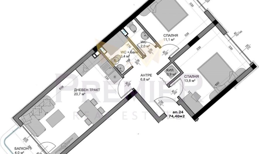 Агенция за недвижими имоти - Имоти Премиер - имот - 1090774, Цена: 125000 EUR