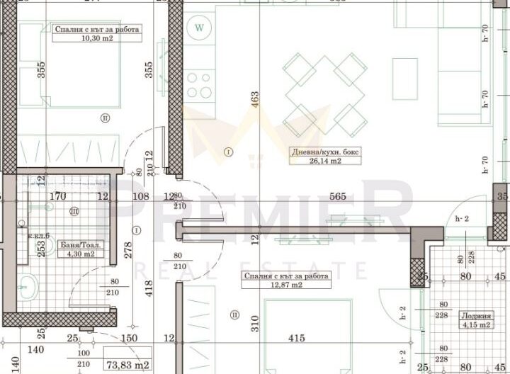 Агенция за недвижими имоти - Имоти Премиер - имот - 1083165, Цена: 130000 EUR