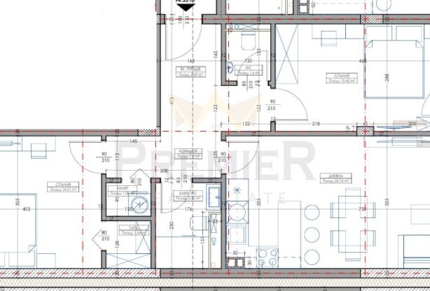 Агенция за недвижими имоти - Имоти Премиер - имот - 1062438, Цена: 146844 EUR