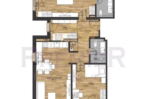 Агенция за недвижими имоти - Имоти Премиер - имот - 1053789, Цена: 273280 EUR