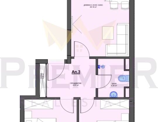 Агенция за недвижими имоти - Имоти Премиер - имот - 1049740, Цена: 319000 EUR
