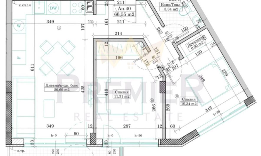 Тристаен апартамент в Кв. Виница - - снимка 8 - Имоти Премиер