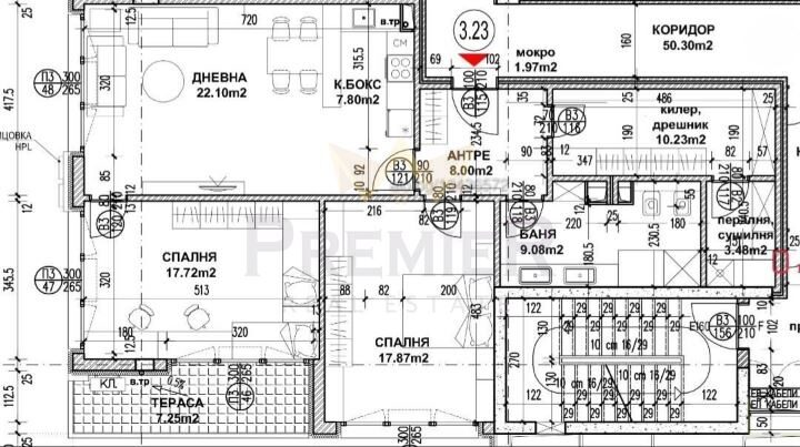 Тристаен апартамент в луксозна сграда „Шантре“, ж-к „Братя Миладинови“, гр. Бургас -  - снимка 8 - Имоти Премиер